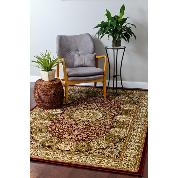 Persianrugs Red Area Rug & Reviews Wayfair